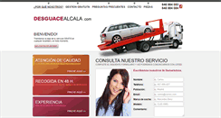 Desktop Screenshot of desguacealcala.com